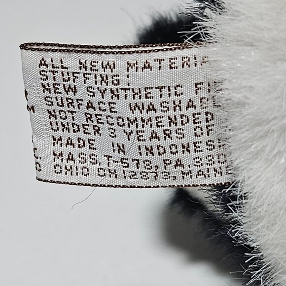 The Scarborough Collection Penguin 8 Inch Bowtie Bird Plush Stuffed Animal Toy - Picture 5 of 6